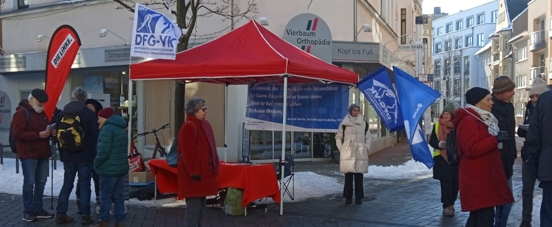 Infostand in Troisdorf