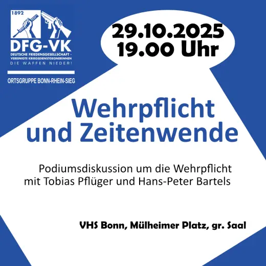 VHS: Neue Ungleichheiten? Rüstung und Sozialabbau