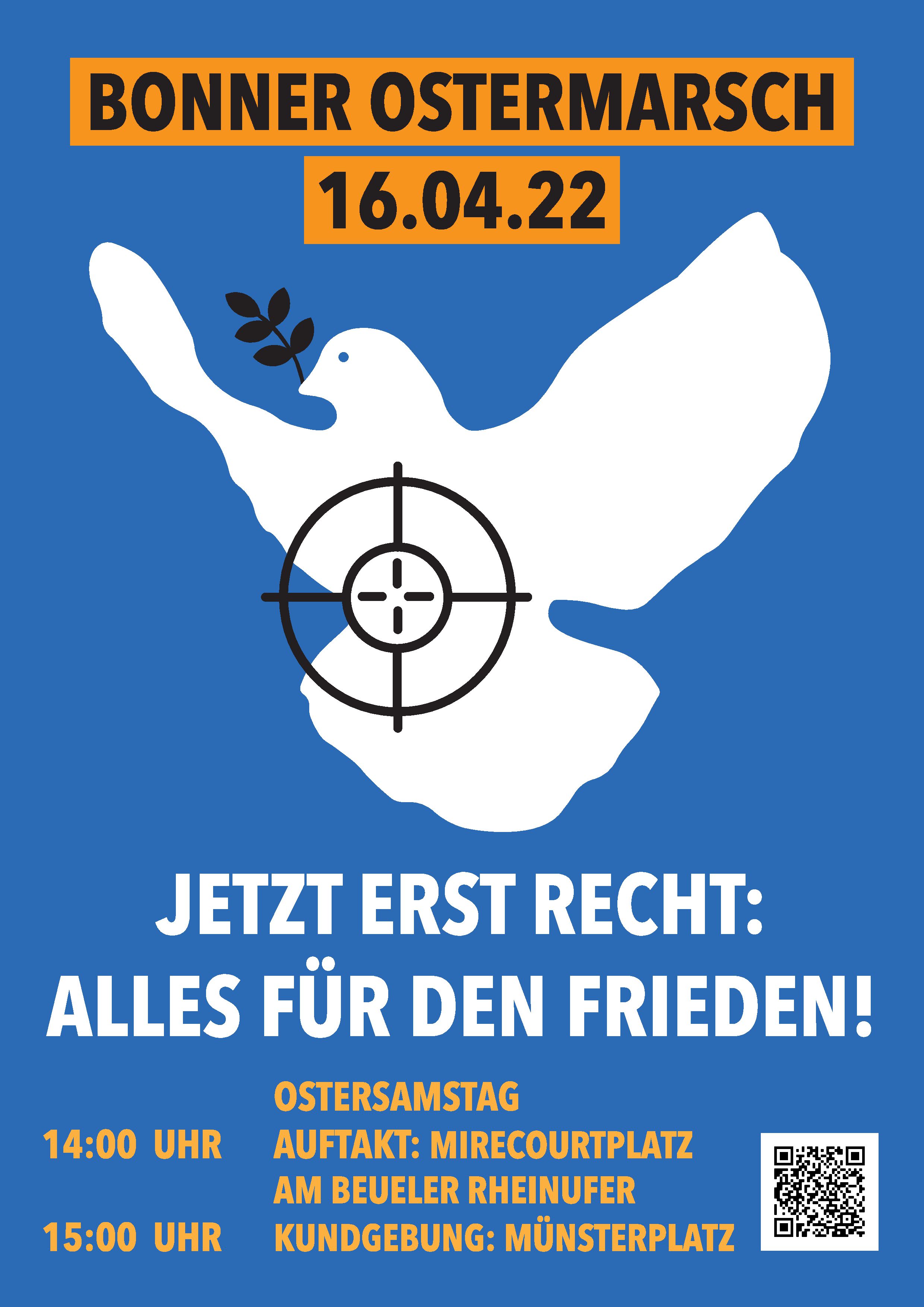 Ostermarsch-Plakat 2022