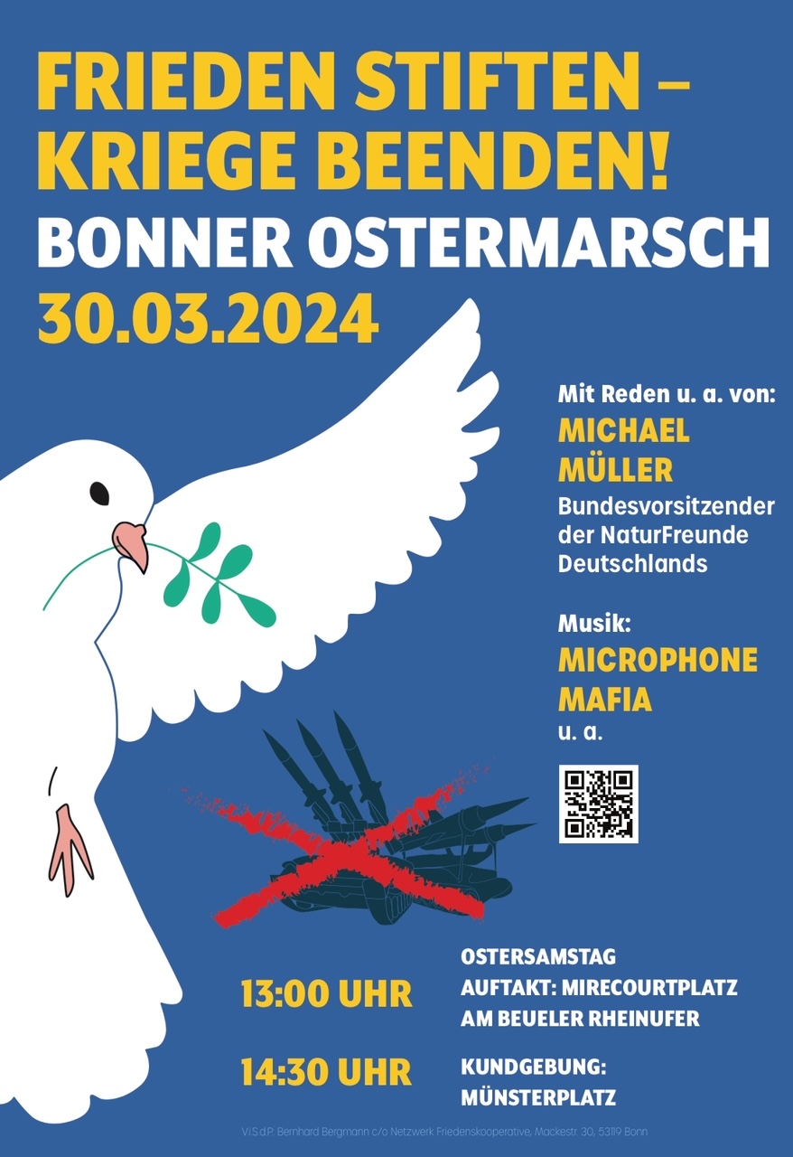Ostermarsch-Plakat 2024